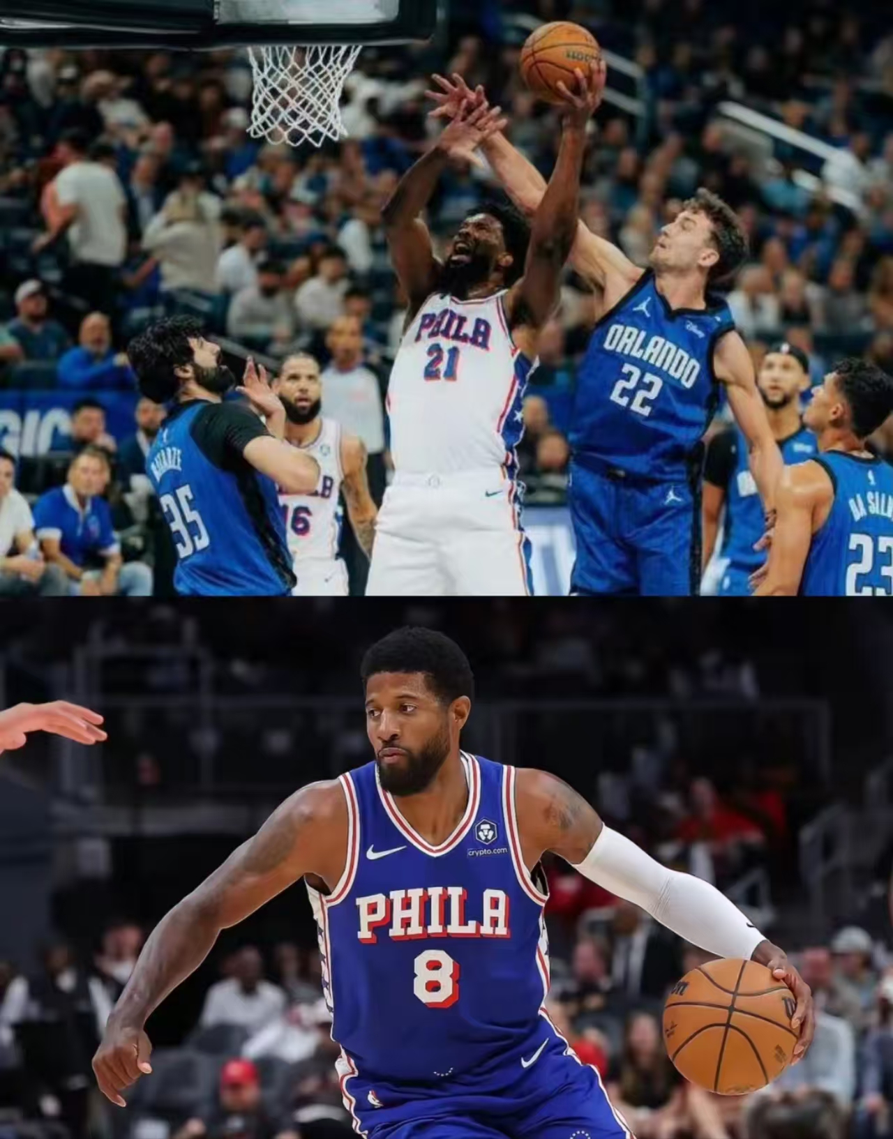 76人险胜雷霆，恩比德三分雨点燃全场的简单介绍