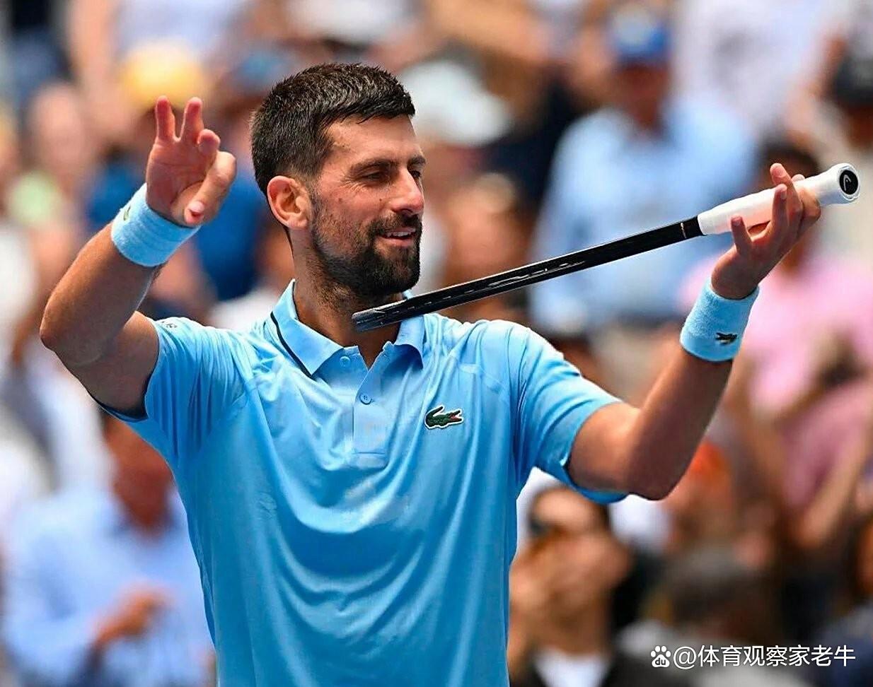 蒙特卡洛大师赛横扫美网，德约科维奇扛起全队